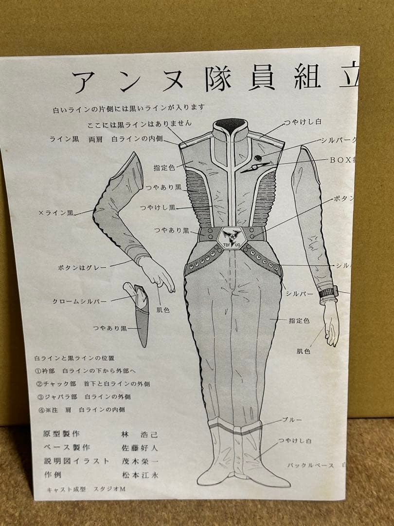 M1号　1/6 ウルトラ警備隊　アンヌ隊員　 ひし美ゆり子　サイン入り写真