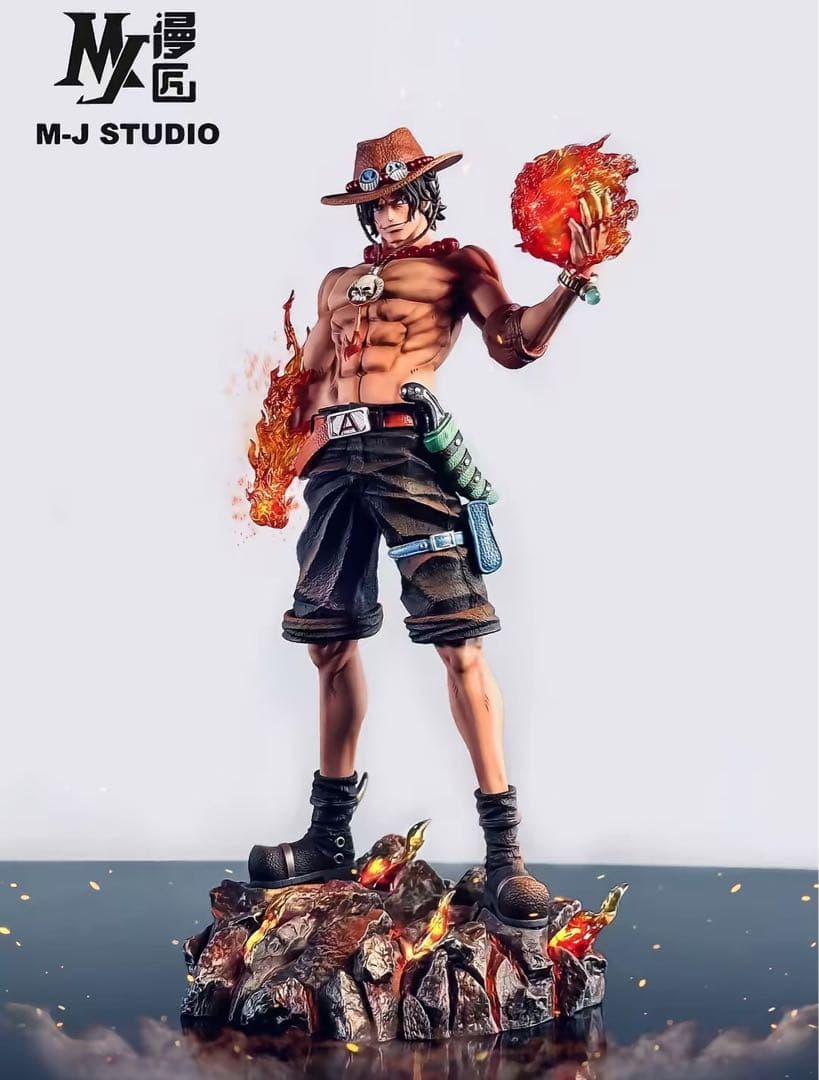 ワンピース ポートガス・D・エース ガレージキット フィギュア1/8POPサイズ