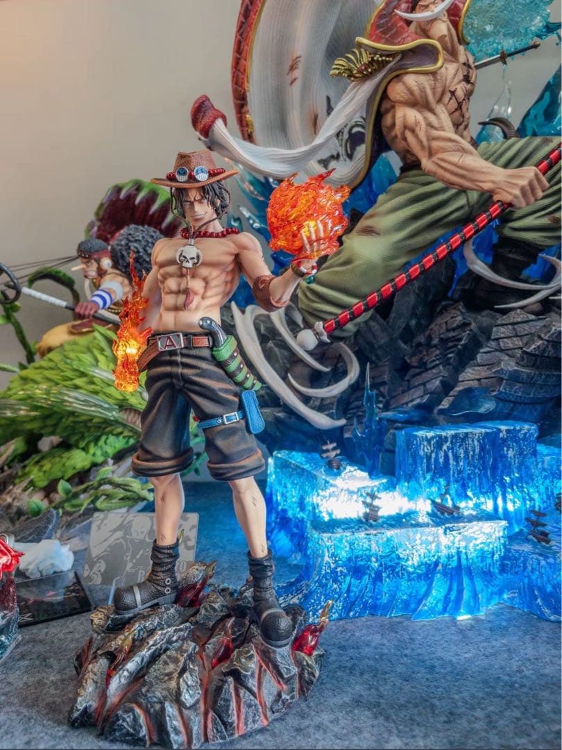 ワンピース ポートガス・D・エース ガレージキット フィギュア1/8POPサイズ