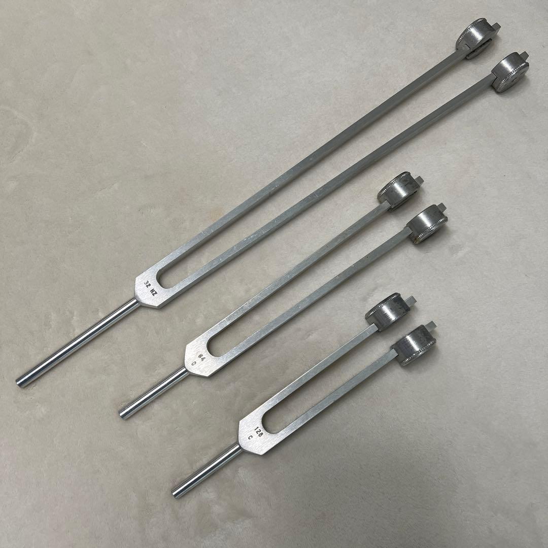 音叉 グラウディングチューナー3本セット