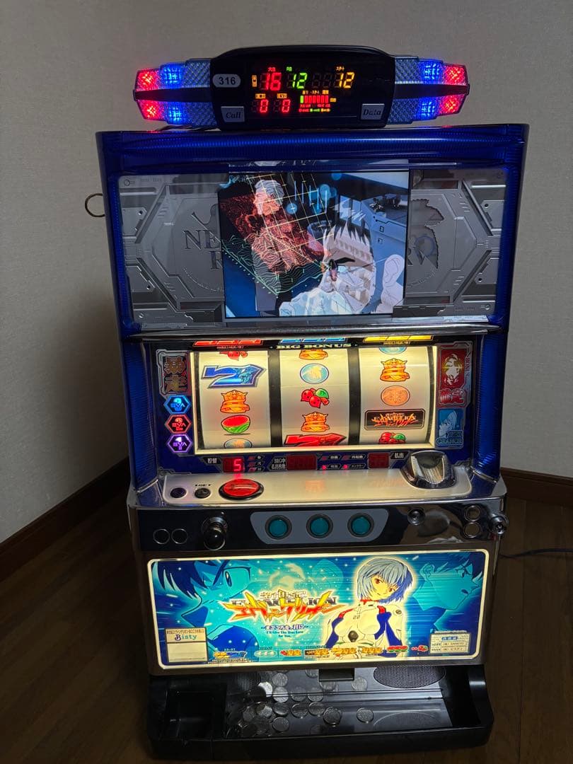 値下げ実施　送料込　エヴァンゲリオン まごころを君に　スロット台