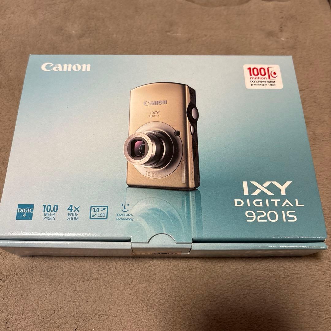 Canon IXY DIGITAL 920 IS 本体と付属品