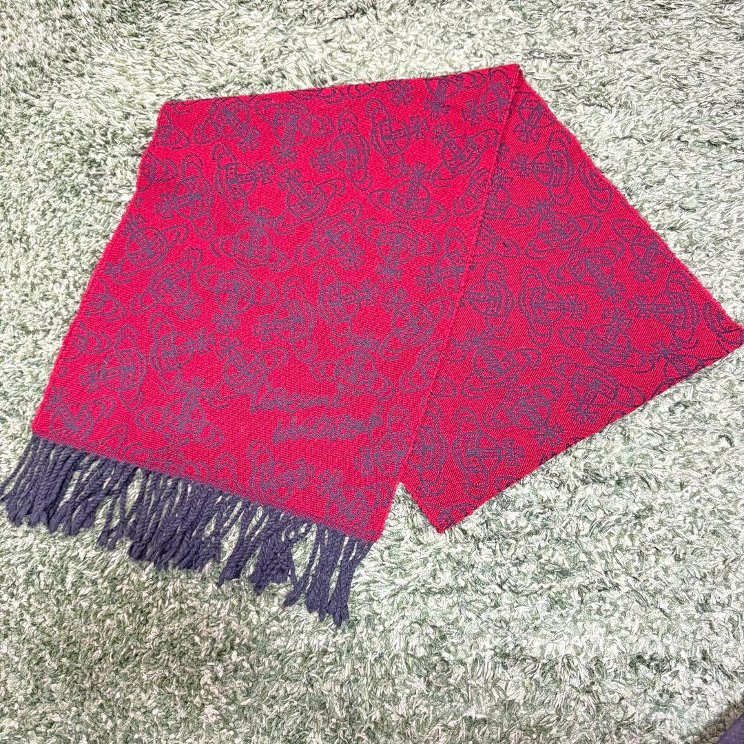 1500円オフ中‼️レア✨️ Vivienne Westwood マフラー ブラック