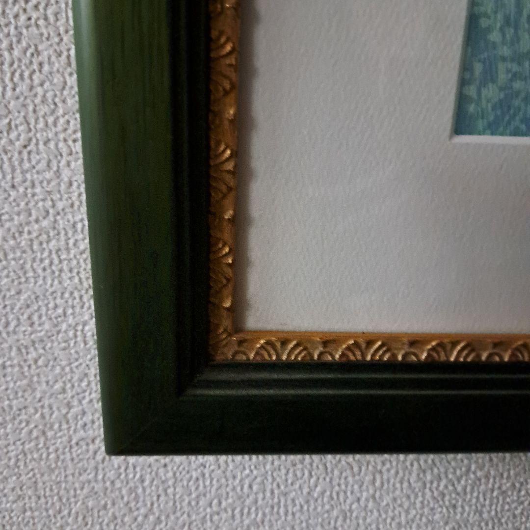 超希少　月光の魔術師　加藤　千代さん作　染画ロウ描きと染めのアート【野をゆく】