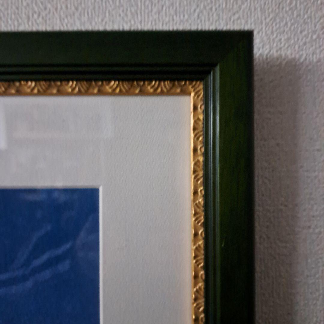 超希少　月光の魔術師　加藤　千代さん作　染画ロウ描きと染めのアート【野をゆく】