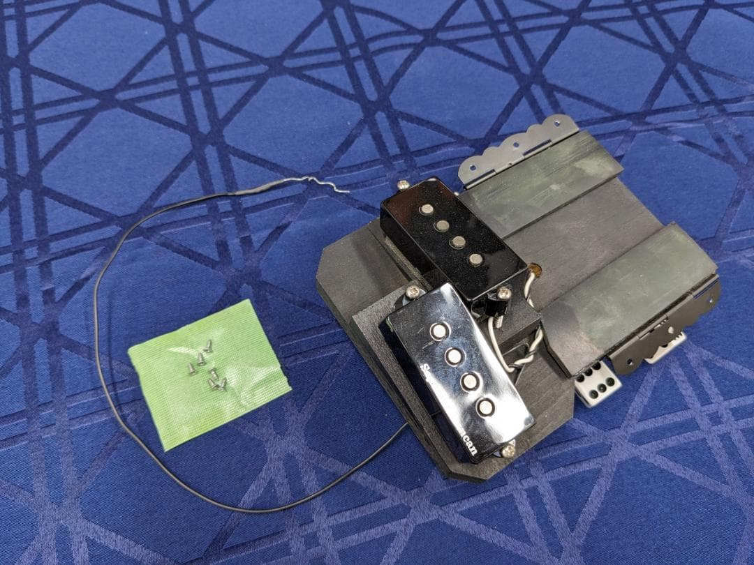 Billion GOLD 999　ウッドベース用 ピックアップ　ダイスノブ