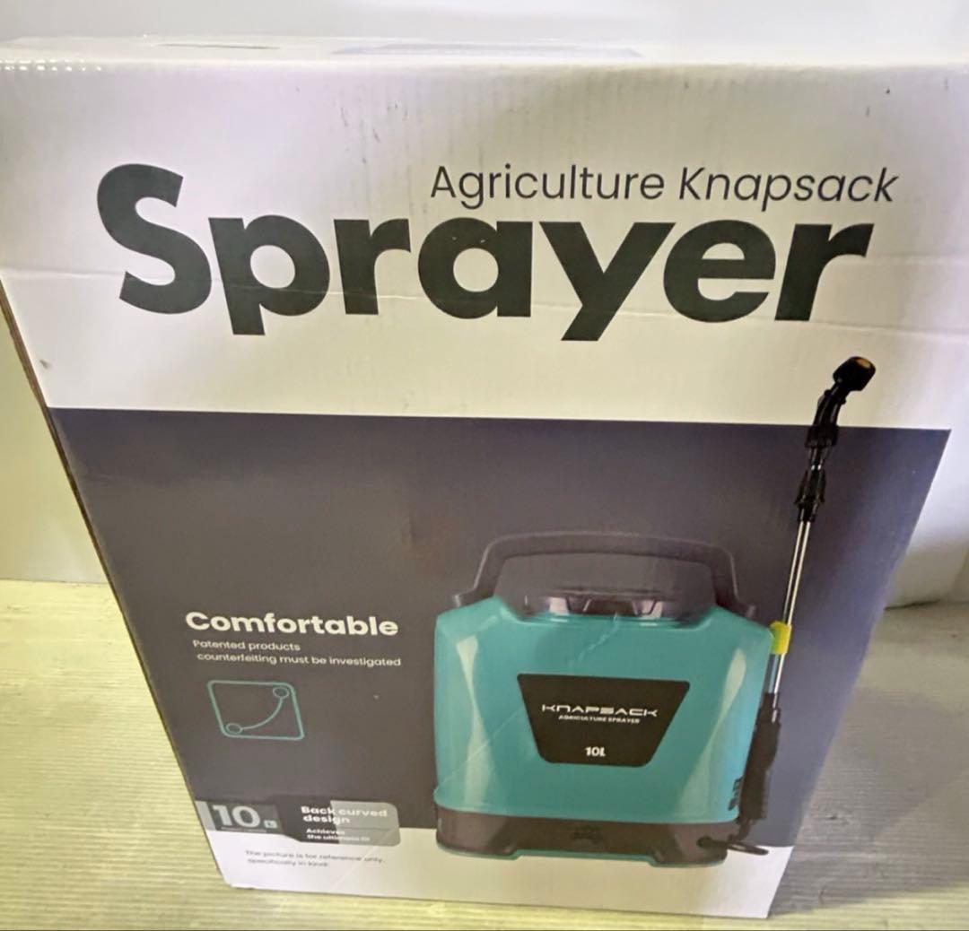 電動噴霧器 10L 充電式 5.2Ah総容量 背負い式 小型