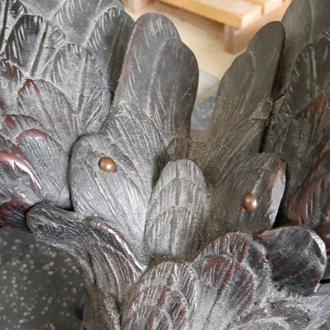 希少大きな鷲の銅製品の金属置物アートオブジェ