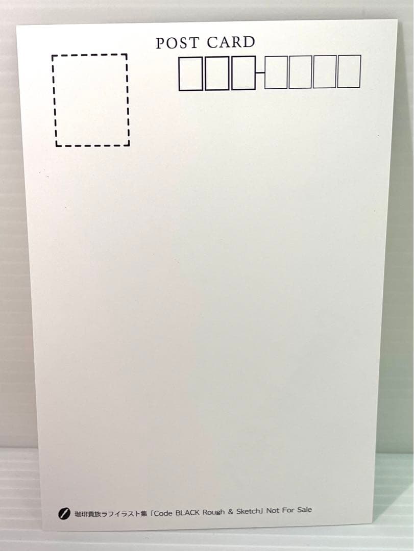 早い者勝ち！ 希少 珈琲貴族 ポストカード 写真 サイン入り 箔押し 6枚セット