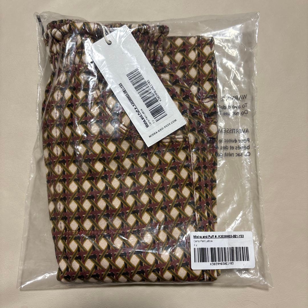 t*)様 misha&puff lattice camp pants 3y