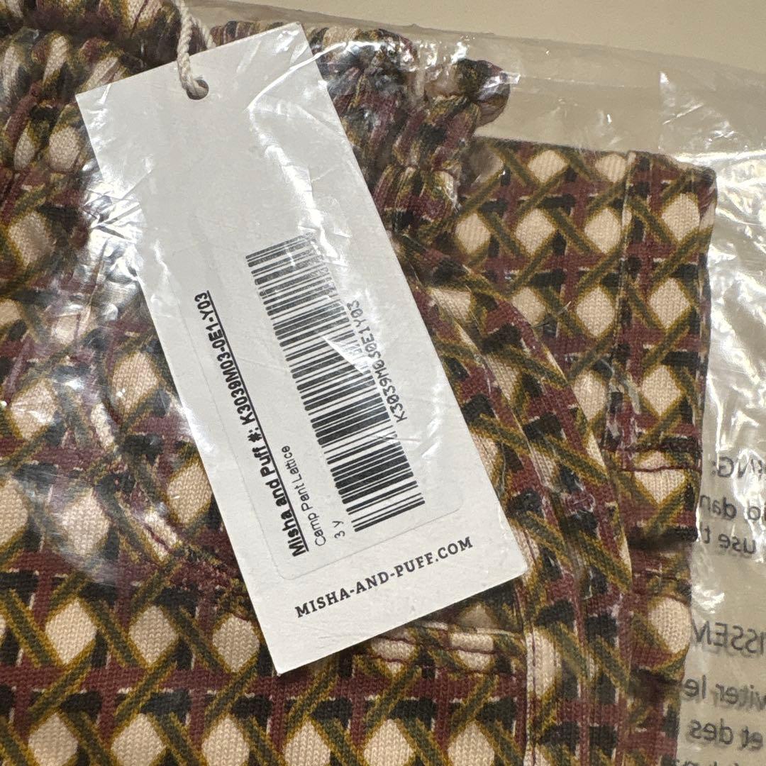 t*)様 misha&puff lattice camp pants 3y