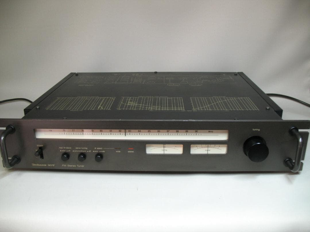 Technics★FM専用チューナー ST-9030T 8連バリコン★中古現状渡