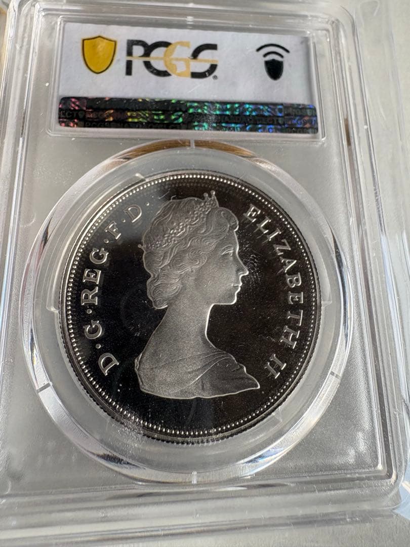 PCGS鑑定 PR69 最高鑑定品　イギリス　ダイアナ妃　銀貨
