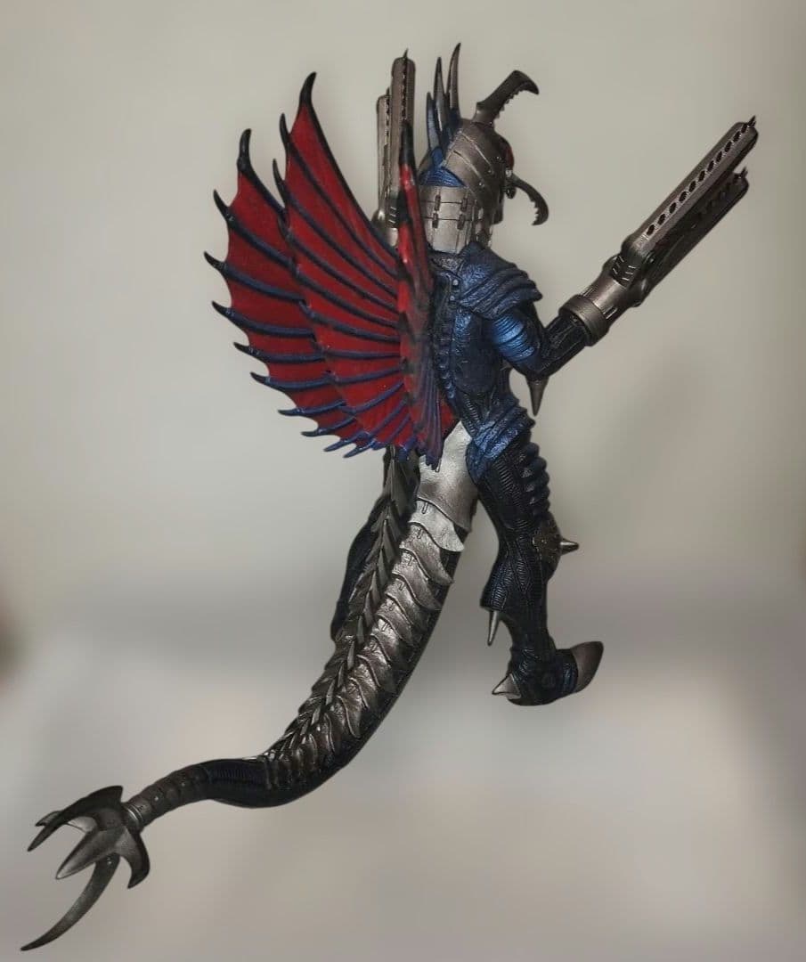 ガイガン2005　パワーアップタイプ　ソフビ　改造ガイガン 旧サイズ