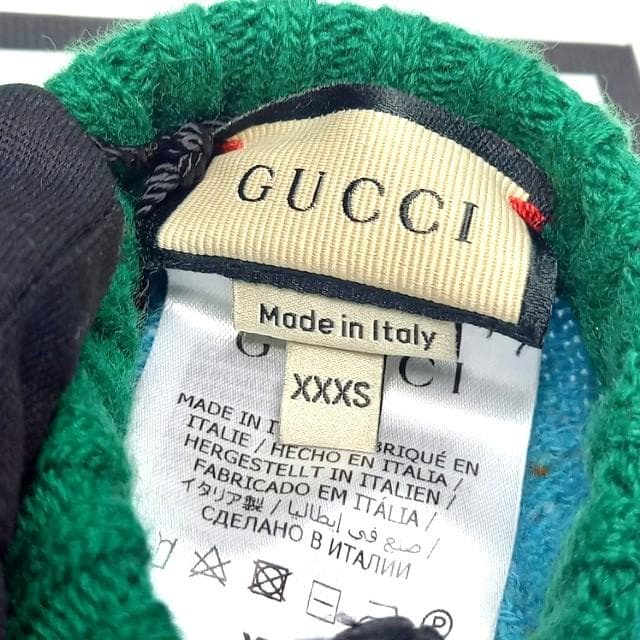 未使用 グッチ 犬 猫 ペット 洋服 イチゴ 695740 セーター 小型用