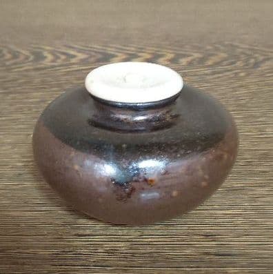 高取静山 茶入 高取 遠州流