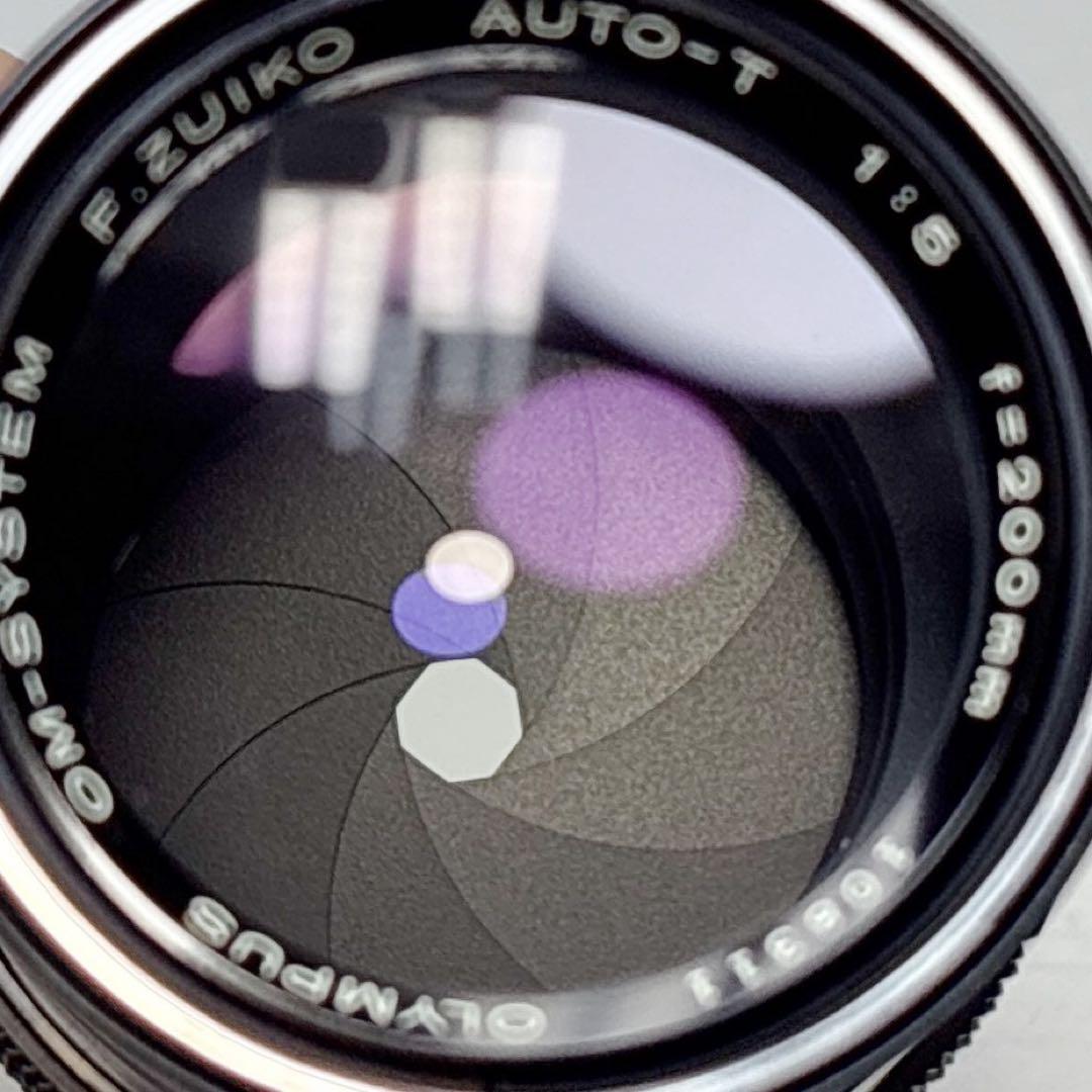 希少 OLYMPUS OM F.Zuiko AUTO-T 200mm F5