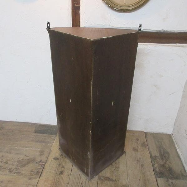 イギリス アンティーク 家具 ウォール コーナーキャビネット 英国 6102e