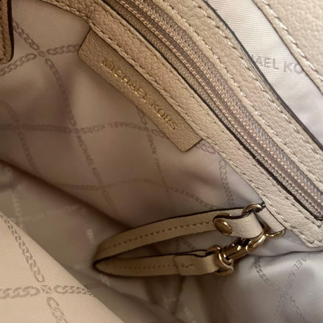 【マイケルコース】アレッサ　2way ハンドバッグ　ショルダーバッグ　ブラウン