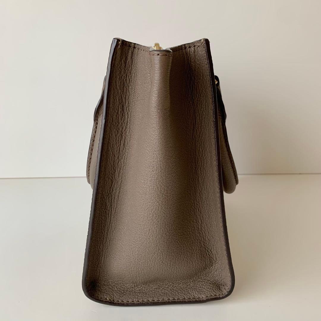 【マイケルコース】アレッサ　2way ハンドバッグ　ショルダーバッグ　ブラウン