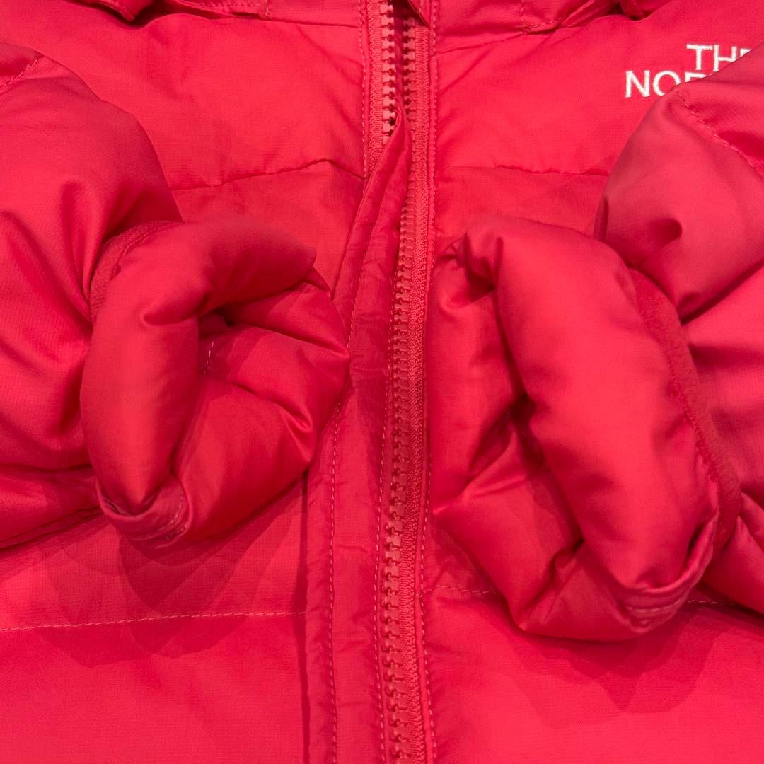 ノースフェイス　アコンカグアフーディー　ダウン　90　ピンク