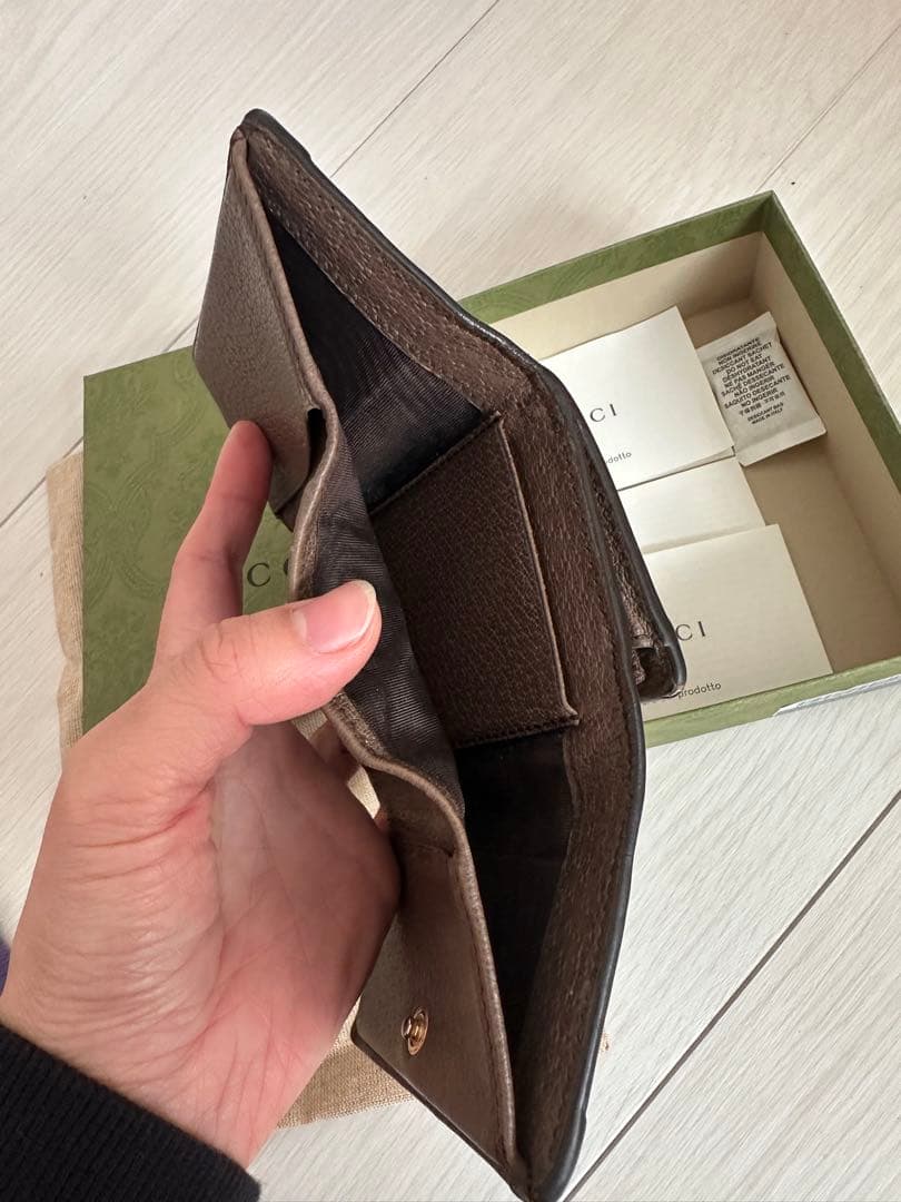 GUCCI 三つ折り財布 オフィディア