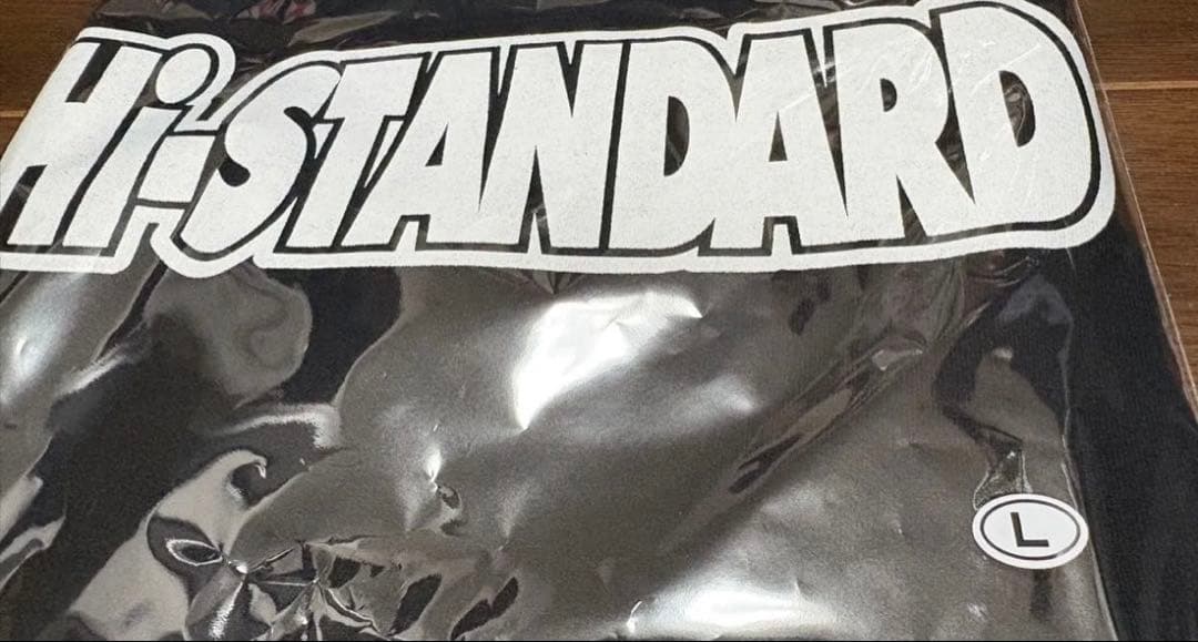 新品 送料無料 L サイズ ブラック Hi-STANDARD FAT ロンT