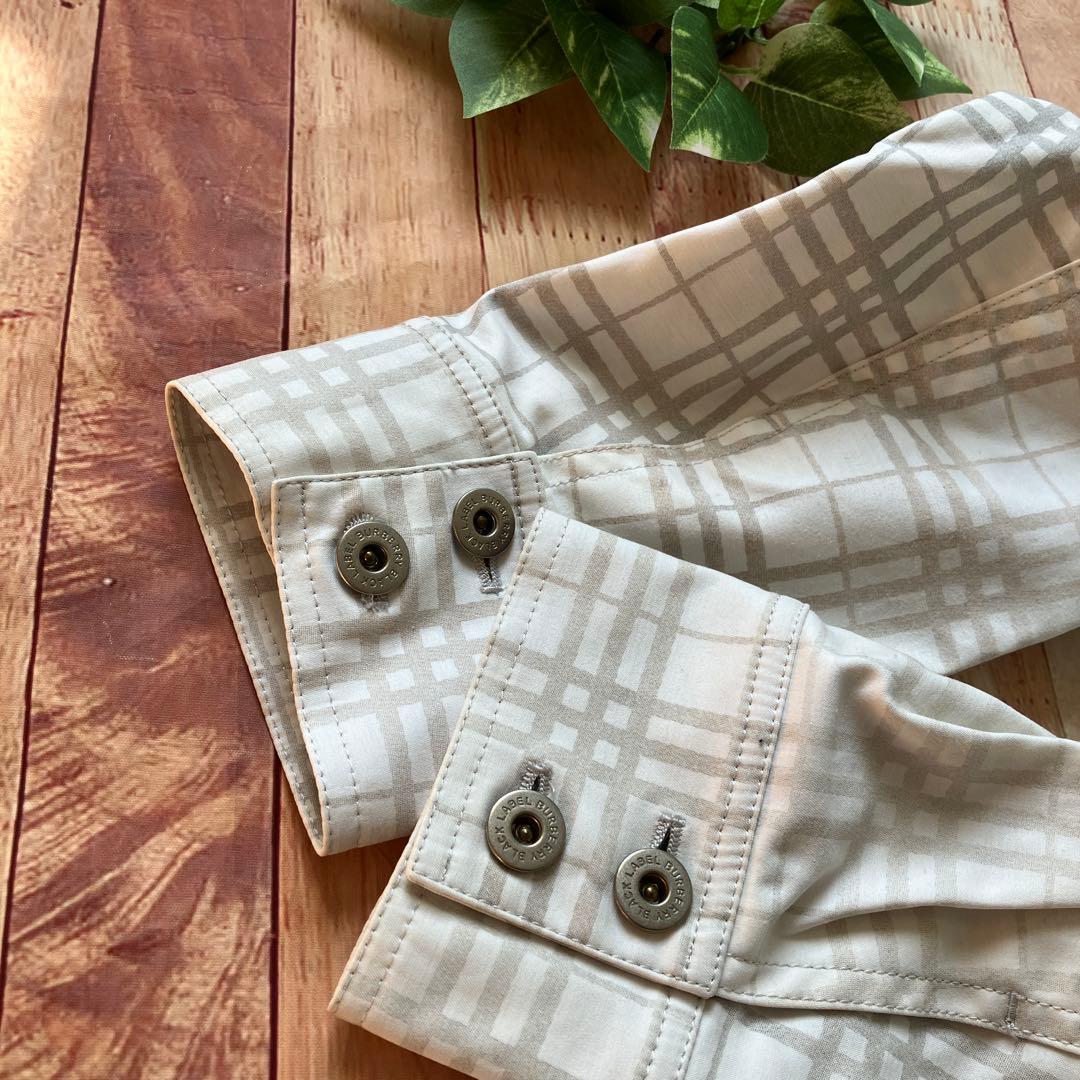 【美品】BURBERRY BLACK LABEL 上品チェックジャケット M