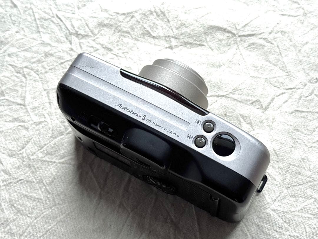 ⌘完動品！ 電池付き、作例あり！ Canon Autoboy S⌘