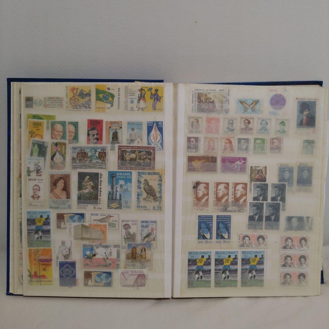 切手　外国/海外　使用済(一部未使用)　約1900枚 まとめ売り　中南米諸国中心