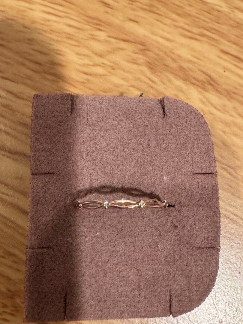 ete K10YG リングブラウンダイヤ イエロー 11号