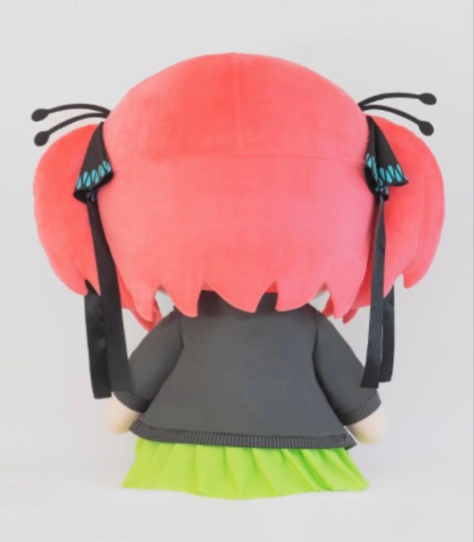 超特大　どきゅーと　中野二乃　五等分の花嫁 限定数量100 特注ぬいぐるみ