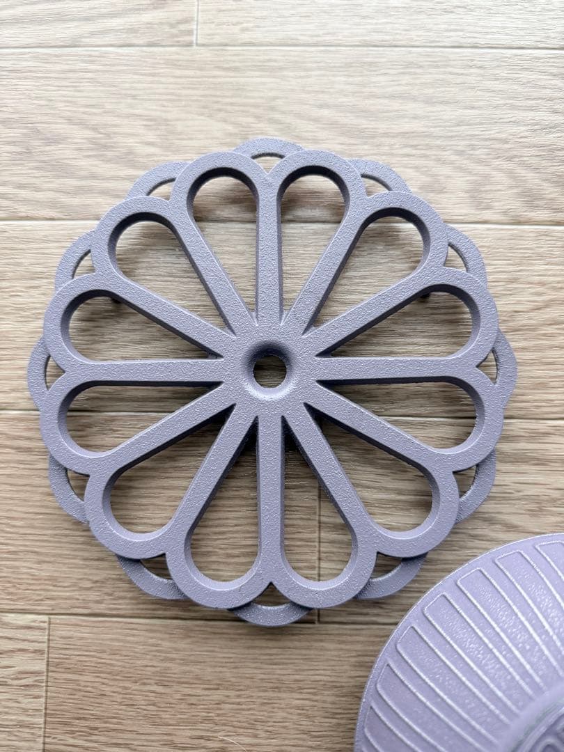 アンシャンテジャポン　カラーポット　敷セット 南部鉄器　限定