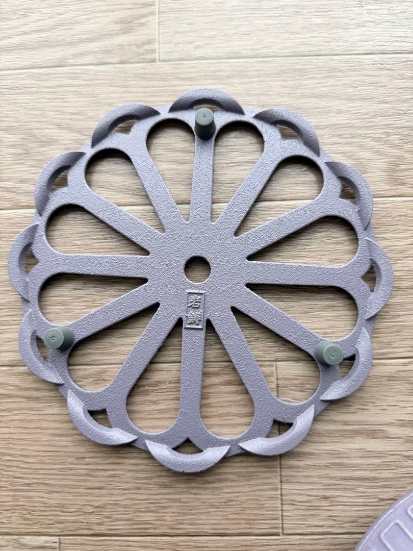 アンシャンテジャポン　カラーポット　敷セット 南部鉄器　限定