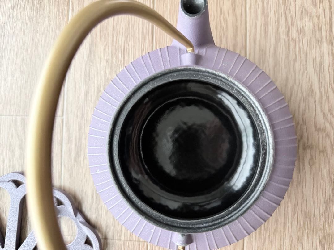 アンシャンテジャポン　カラーポット　敷セット 南部鉄器　限定