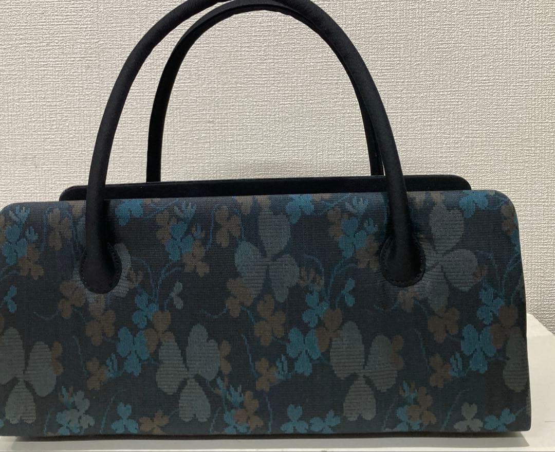 正絹経(たてにしき)利休和装バッグ