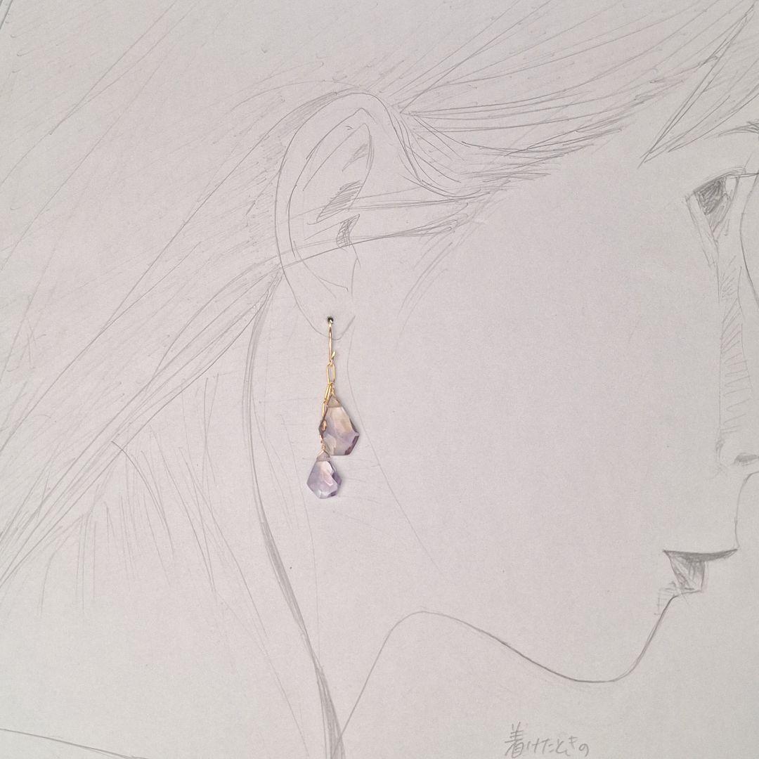 Kayaさま　ピアスチャーム２点ポーチ１点