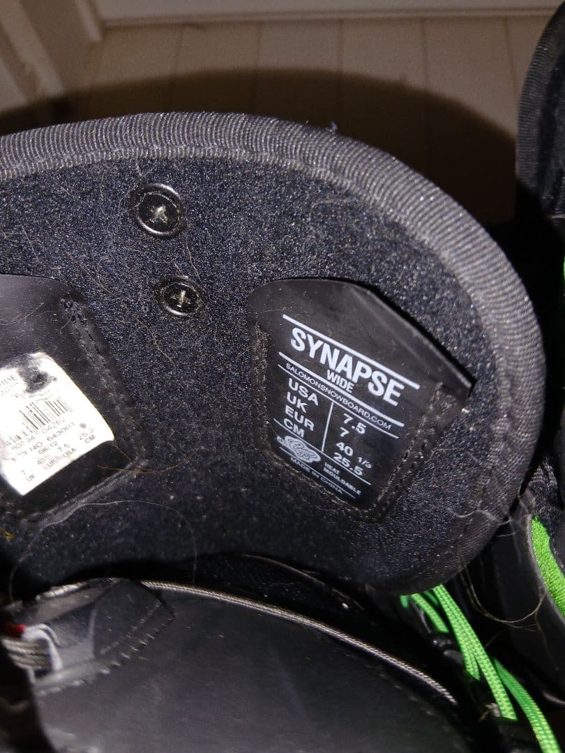 サロモン　ブーツ 25.5㎝ スノーボード