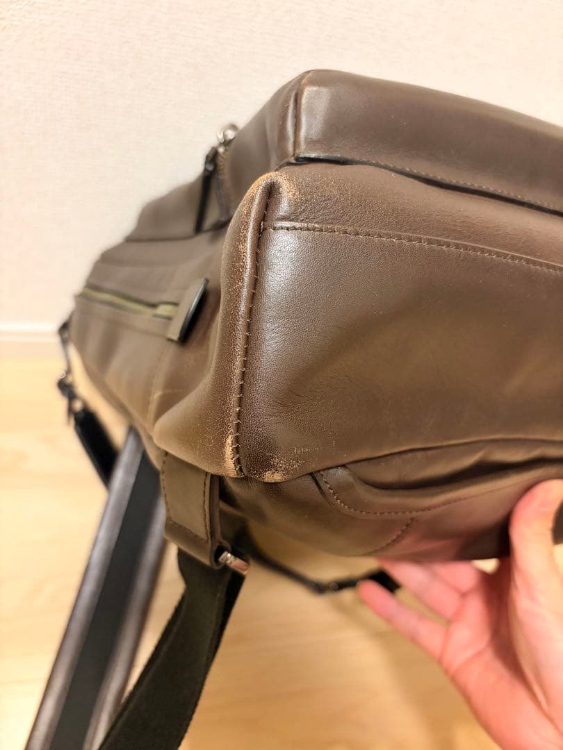 TUMI レザーバッグ