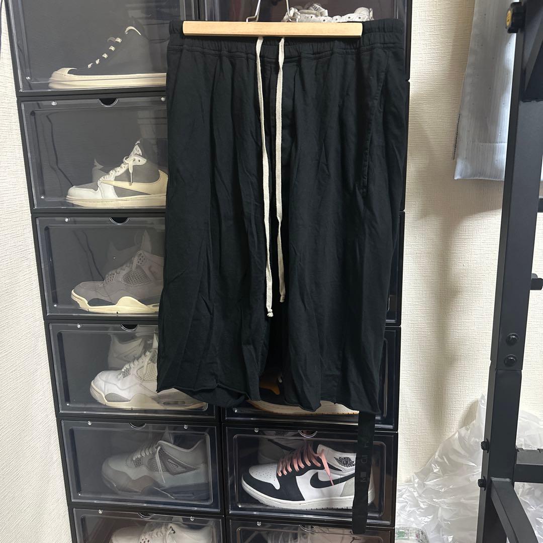 RickOwensDRKSHDW コットンサルエルハーフパンツ S