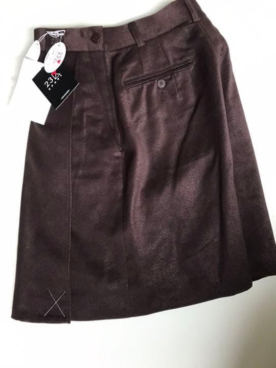 新品タグ付！23区ゴルフウェア巻きスカートタイプのキュロット