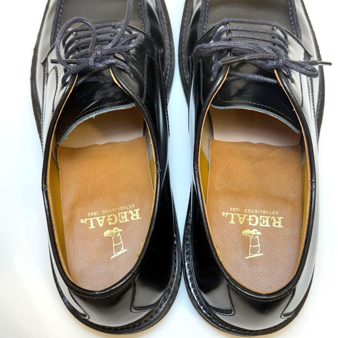 (極美品)REGAL Uチップ 黒 26.5cm