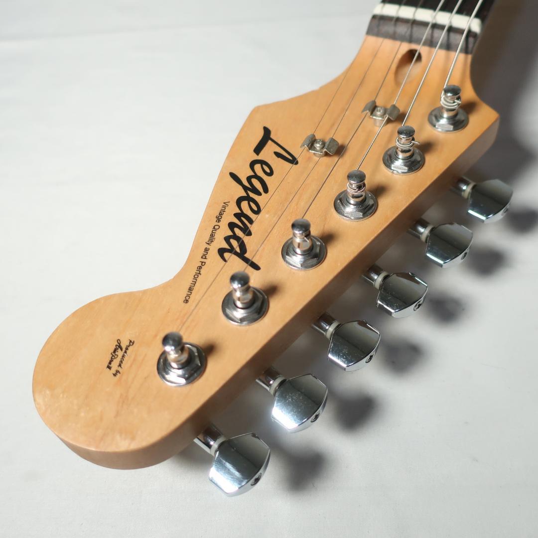 美品 Legend サーフグリーン ストラトキャスタータイプ ギター ケース付