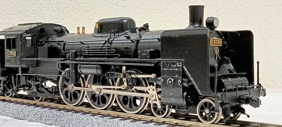 HOゲージ 天賞堂アダチ Ｃ57蒸気機関車、カンモーター、メンテナンス済