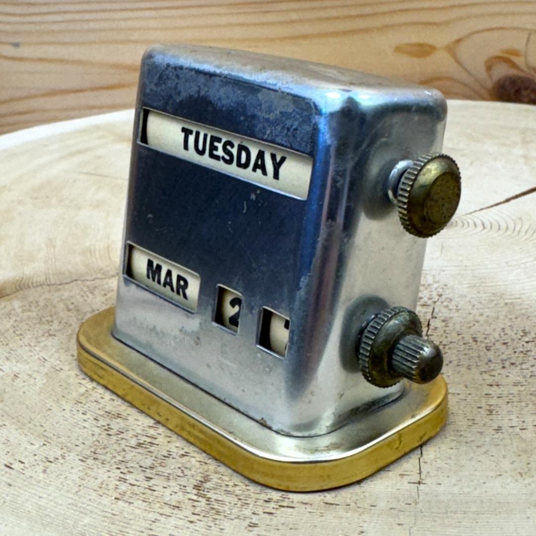 パークシャーマン デスクカレンダー 万年 Park Sherman アンティーク