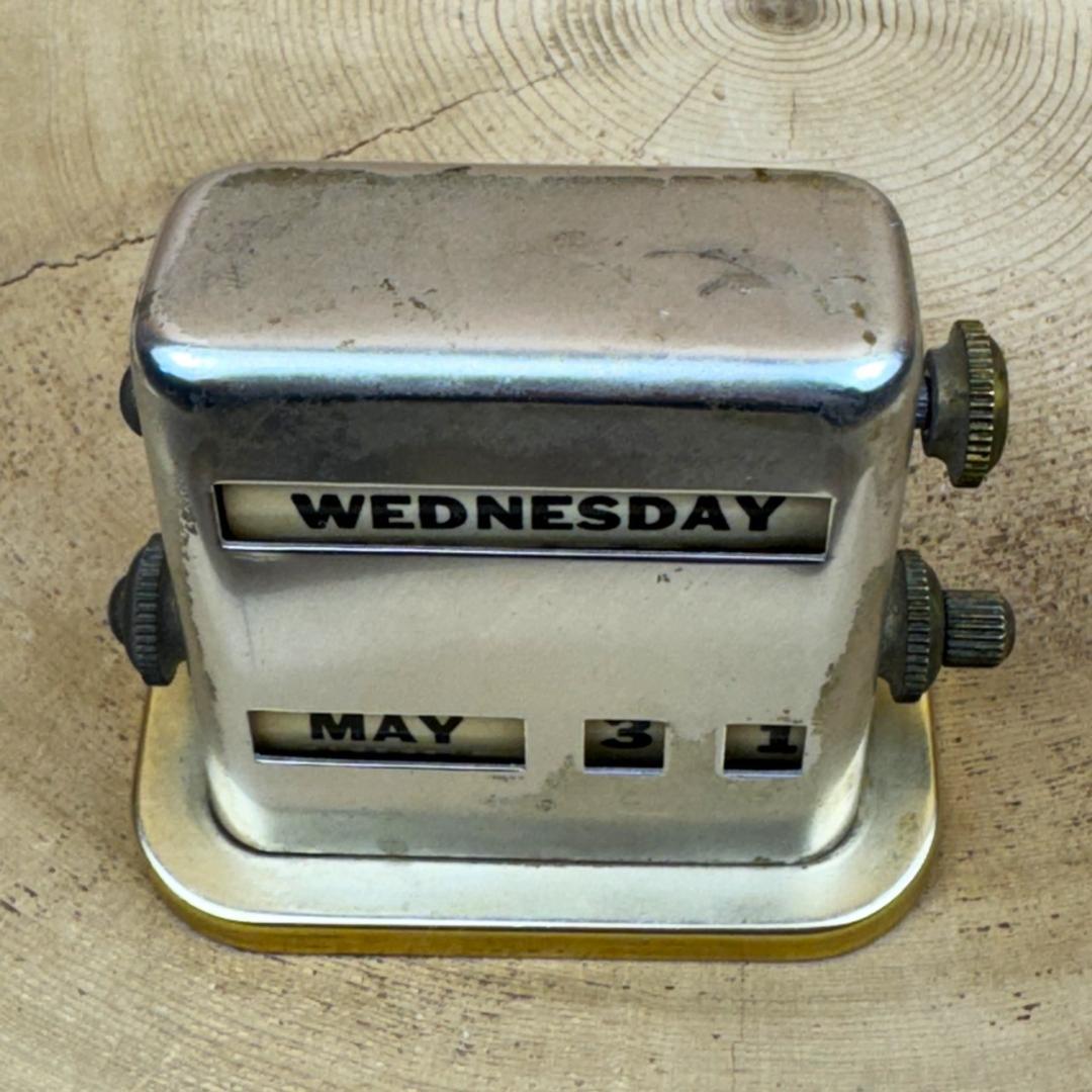 パークシャーマン デスクカレンダー 万年 Park Sherman アンティーク