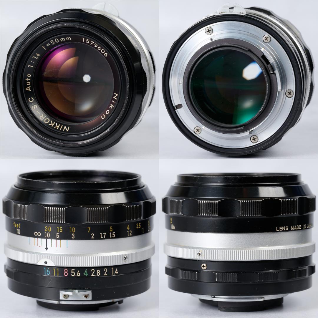Nikon F / NIKKOR-S.C Auto 50mm f1.4 + α