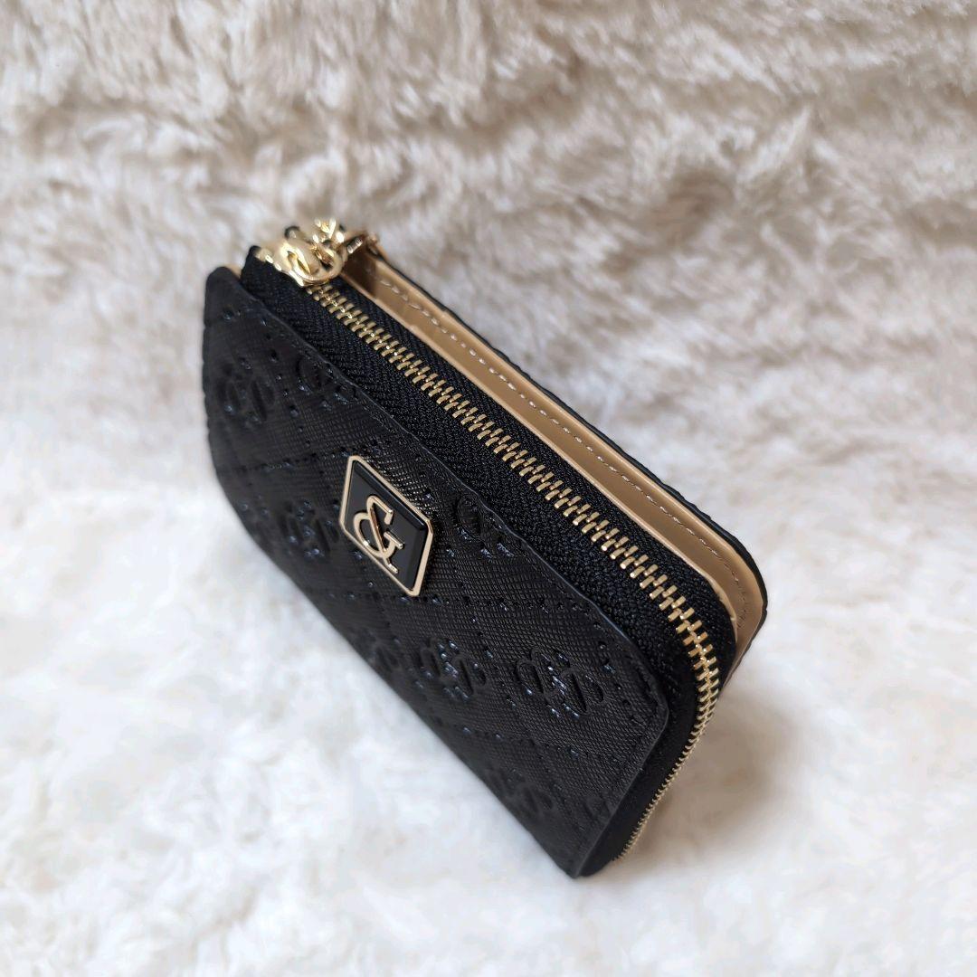 PINKY&DIANNE ブラック二つ折り財布　美品