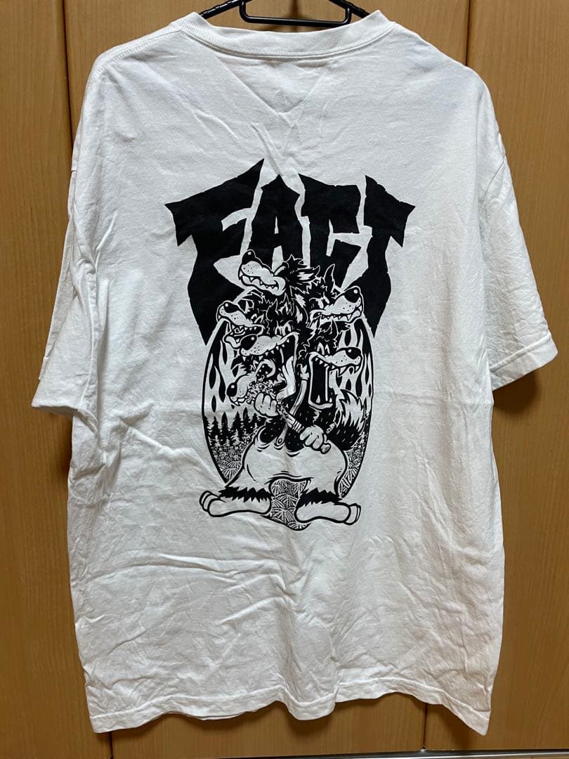 FACT Tシャツ Lサイズ ホワイト