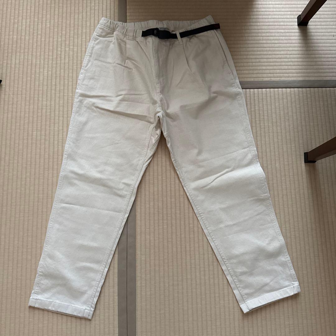 GRAMICCI × NANO UNIVERSE デニムクライミングパンツ　白